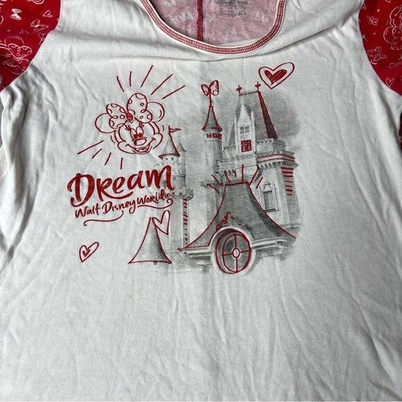 Disney Parks Girl's "Dream Walt Disney World" Castle Graphic Short-Sleeve Top - Picture 3 of 5